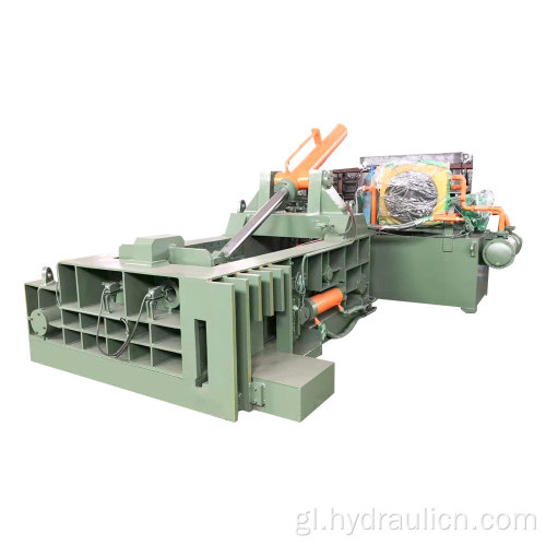 Máquina de envasado automático de prensa de empacado de aceiro de chatarra hidráulica